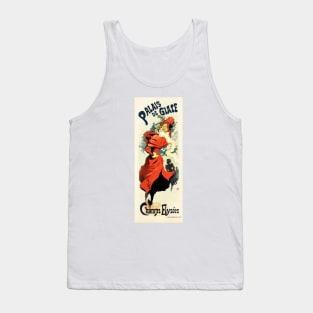 PALAIS DE GLACE Theatre Champs Elysees Paris Ad Vintage French Tank Top